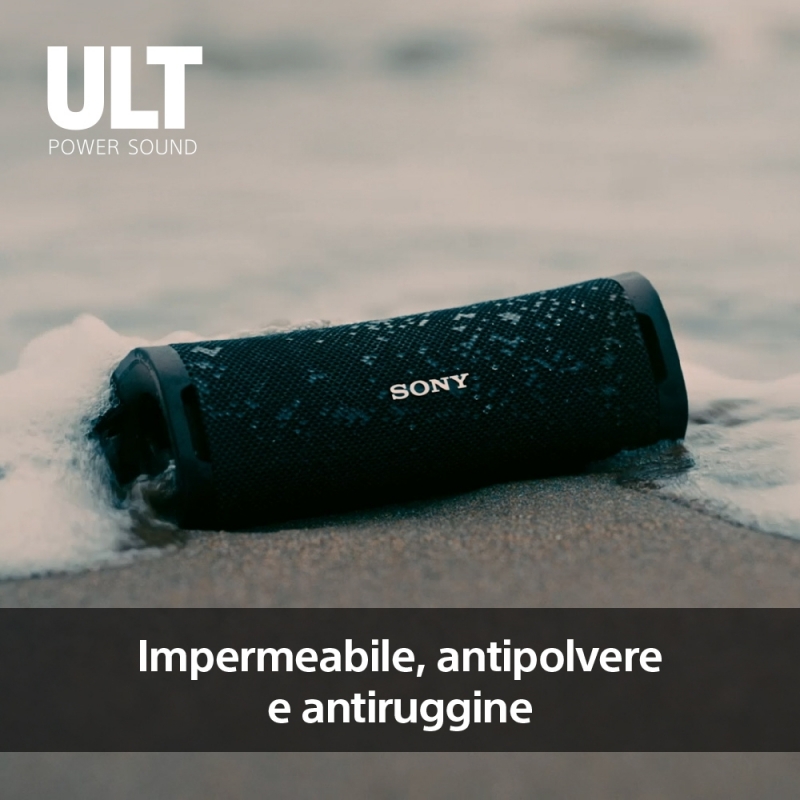 Sony ULT FIELD 1 - Wireless Bluetooth Portable Speaker with ULT POWER SOUND, Powerful Bass, IP67, Waterproof, Dustproof,