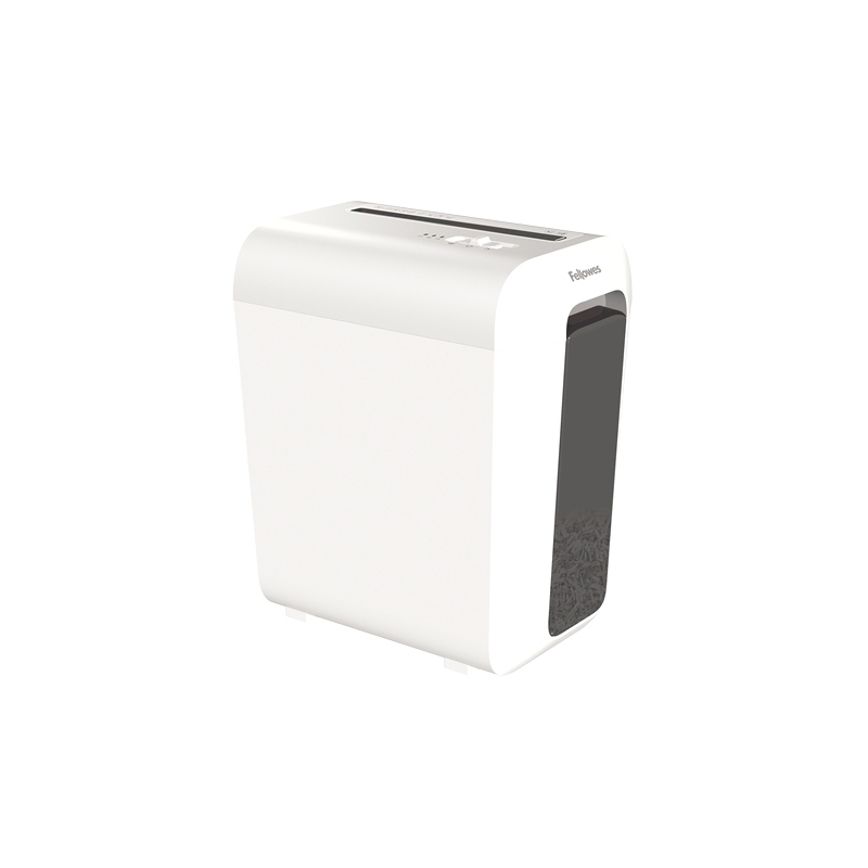 Fellowes LX Series LX65 Aktenvernichter Partikelschnitt-Zerkleinerung Weiß