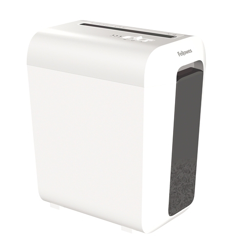 Fellowes LX Series LX65 Aktenvernichter Partikelschnitt-Zerkleinerung Weiß