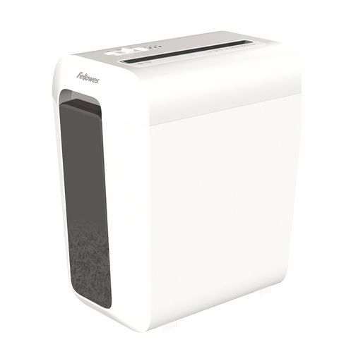 Fellowes LX Series LX65 Aktenvernichter Partikelschnitt-Zerkleinerung Weiß