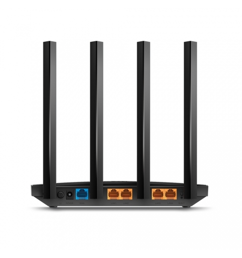 TP-Link Archer C6 router wireless Fast Ethernet Dual-band (2.4 GHz 5 GHz) Bianco
