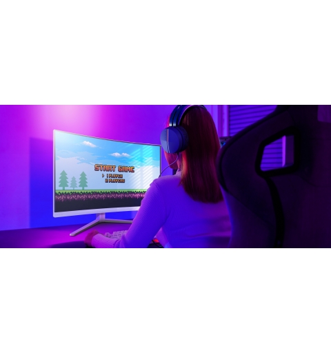 Philips Evnia 5000 32M2C5501 00 écran plat de PC 81,3 cm (32") 1920 x 1080 pixels Full HD LCD Blanc