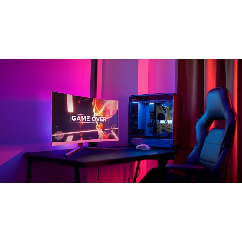 Philips Evnia 5000 32M2C5501 00 écran plat de PC 81,3 cm (32") 1920 x 1080 pixels Full HD LCD Blanc