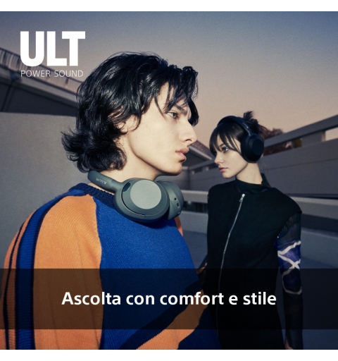 Sony ULT WEAR - Cuffie Bluetooth Wireless con ULT POWER SOUND, bassi profondi, Noise Cancelling, ottima qualità delle chiamate,