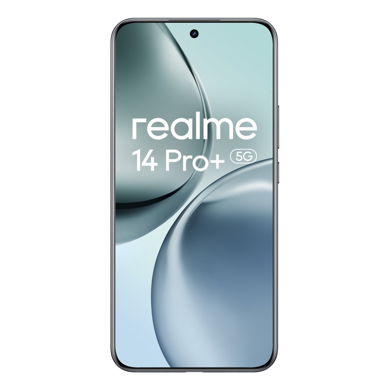 realme 14 Pro+ 5G 17,4 cm (6.83") Dual-SIM Android 15 USB Typ-C 8 GB 256 GB 6000 mAh Grau