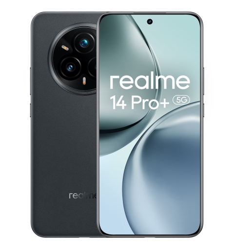realme 14 Pro+ 5G 17,4 cm (6.83") Dual-SIM Android 15 USB Typ-C 8 GB 256 GB 6000 mAh Grau