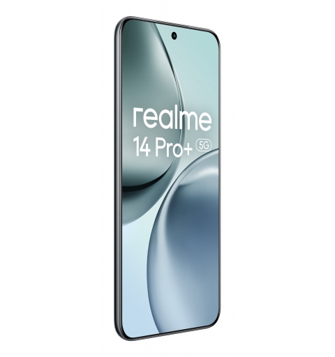 realme 14 Pro+ 5G 17,4 cm (6.83") Dual-SIM Android 15 USB Typ-C 8 GB 256 GB 6000 mAh Grau