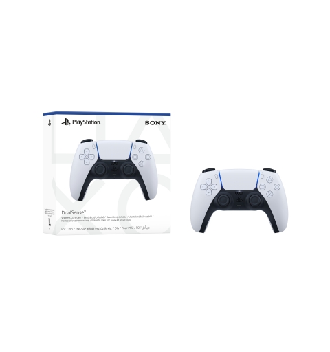 Sony DualSense V2 Noir, Blanc Bluetooth USB Manette de jeu Analogique Numérique Android, MAC, PC, PlayStation 5, iOS