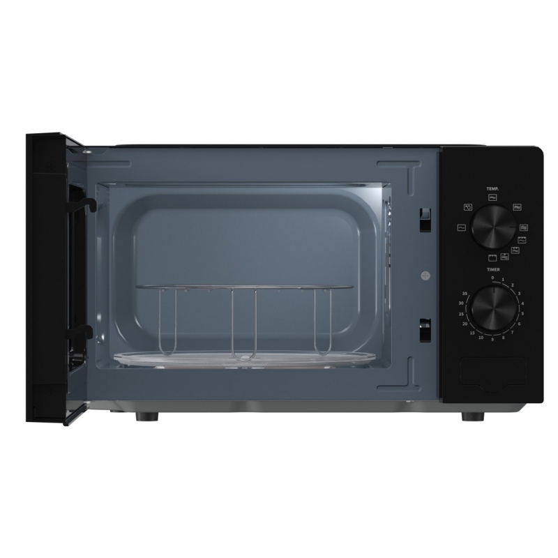 Hisense H20MOBP1G forno a microonde Nero Microonde con grill Superficie piana 20 L 700 W
