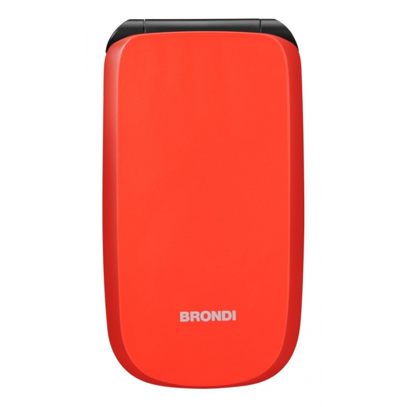 Brondi Raptor 7,11 cm (2.8") 106 g Noir, Orange Téléphone pour seniors