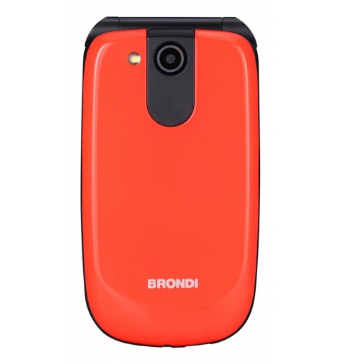 Brondi Raptor 7,11 cm (2.8") 106 g Noir, Orange Téléphone pour seniors