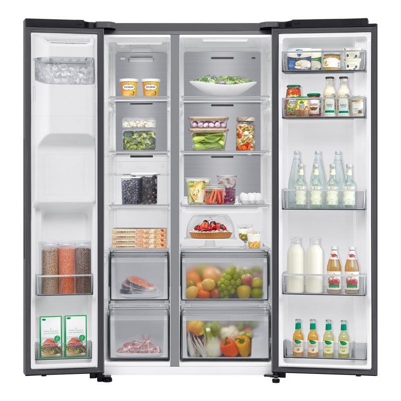 Samsung RS70F64KET frigo américain Pose libre 640 L E Acier inoxydable