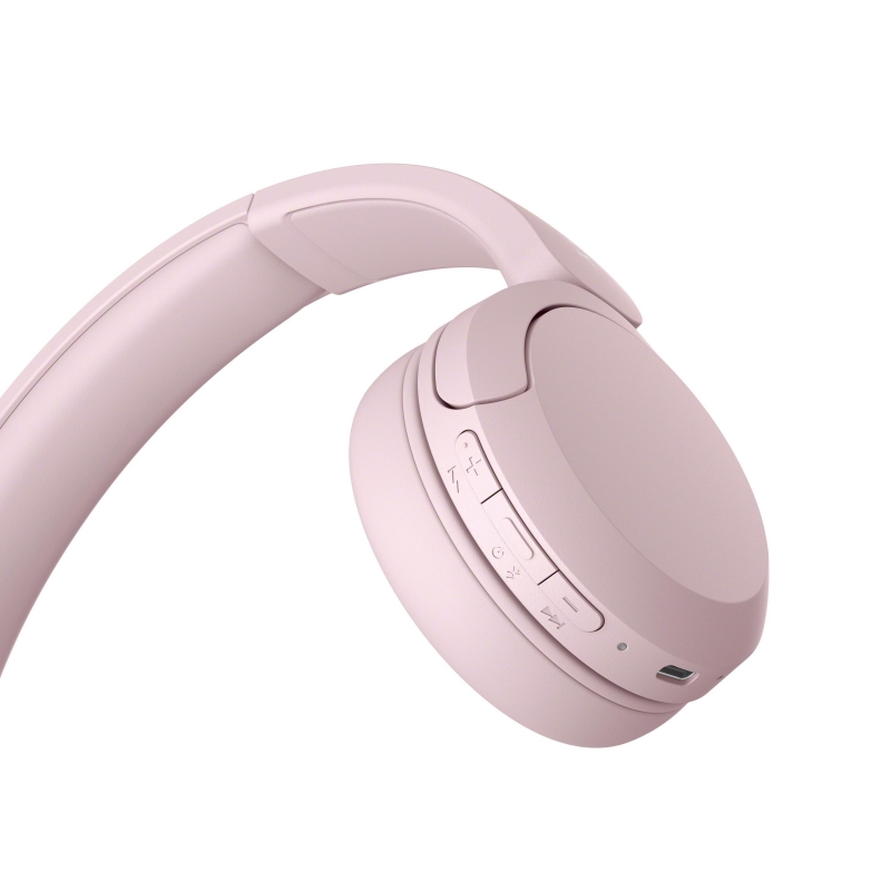 Sony WHCH520P.CE7 écouteur casque Sans fil Arceau Appels Musique USB Type-C Bluetooth Rose