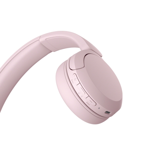 Sony WHCH520P.CE7 écouteur casque Sans fil Arceau Appels Musique USB Type-C Bluetooth Rose
