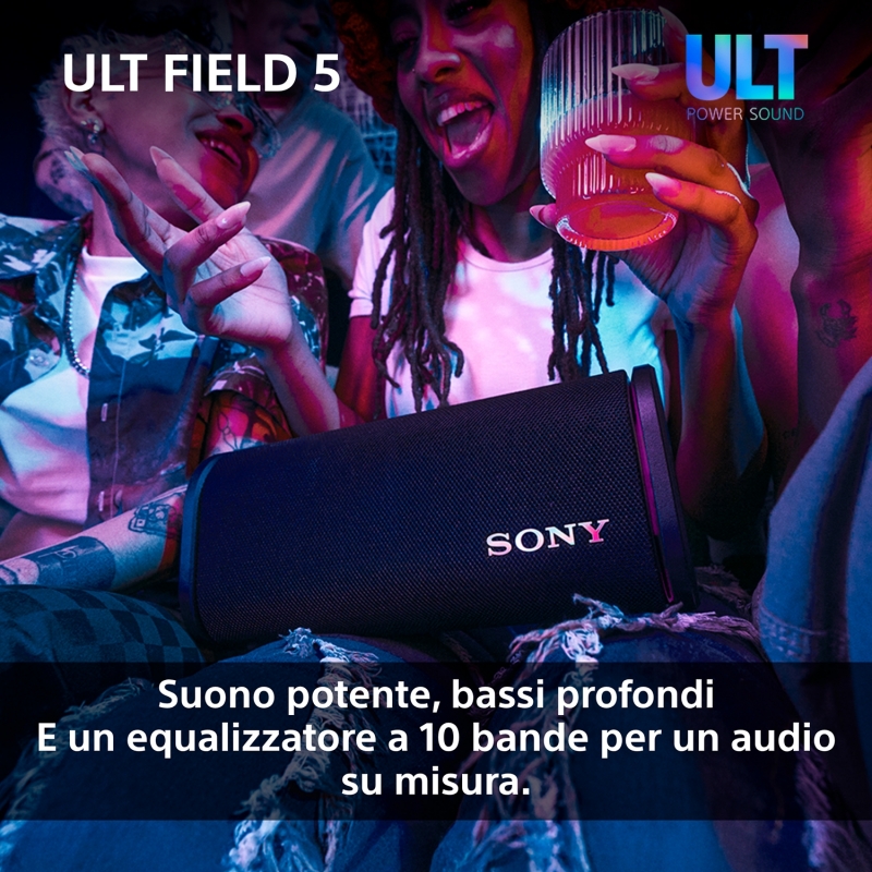 Sony Ult Field 5 Stereo portable speaker White