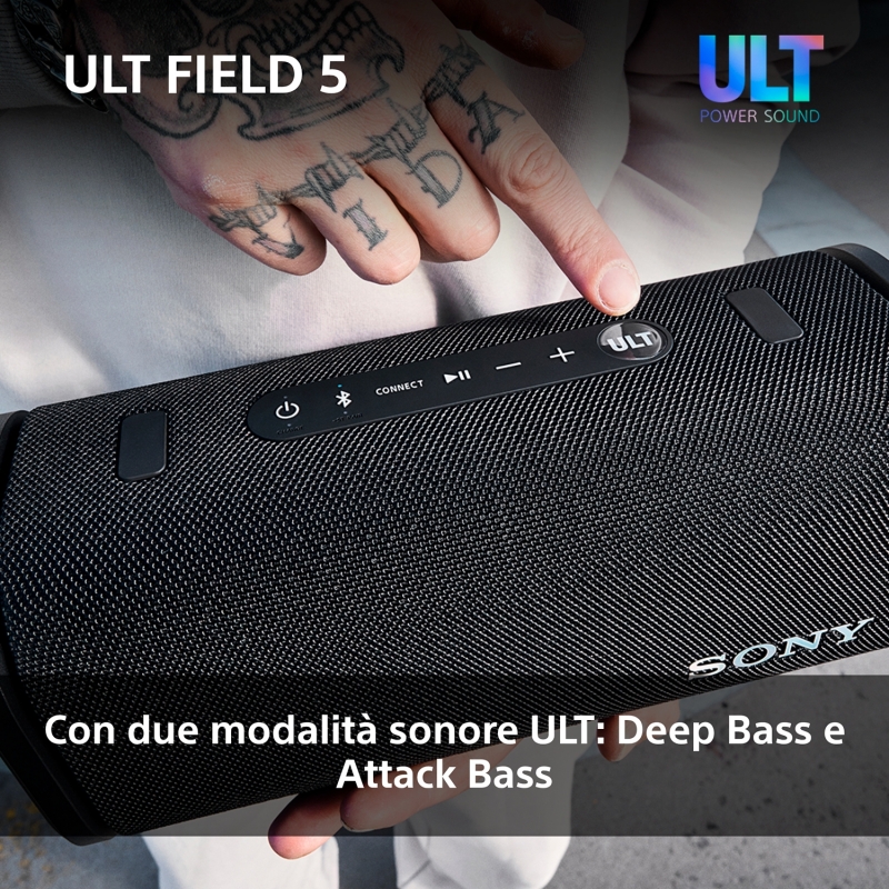Sony Ult Field 5 Stereo portable speaker White