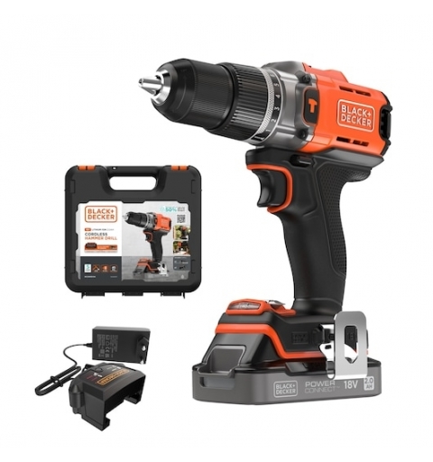 Black & Decker BCD383D1XK-QW Bohrmaschine Orange