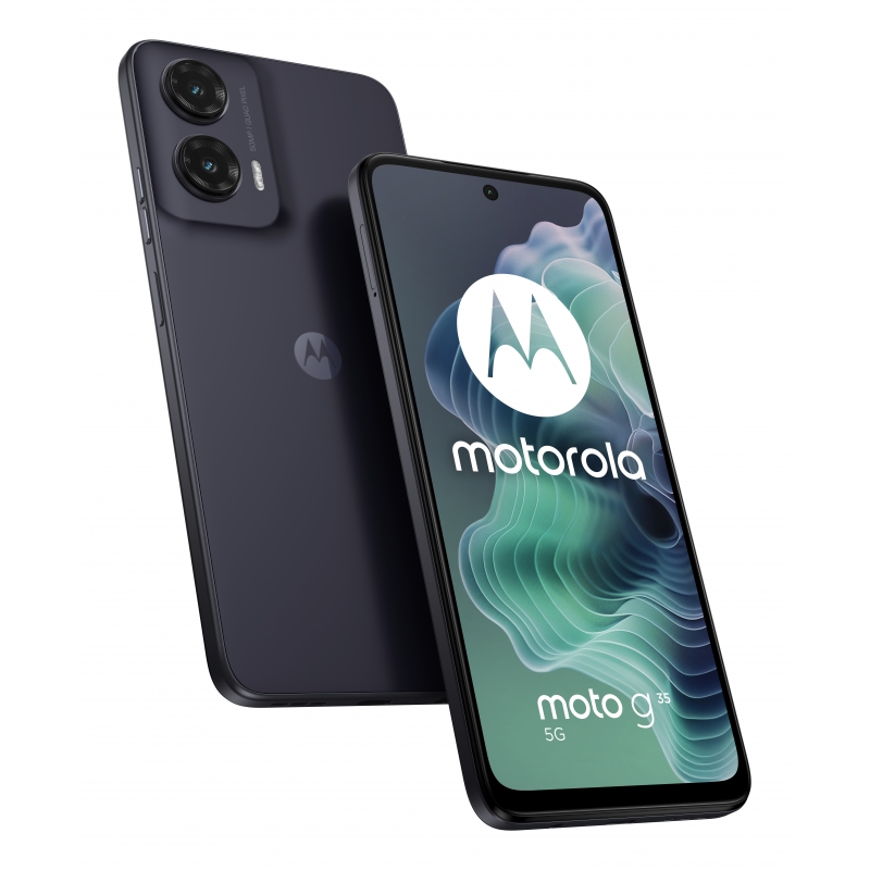 Motorola moto G35 5G 17,1 cm (6.72") Double SIM Android 14 USB Type-C 4 Go 256 Go 5000 mAh Noir