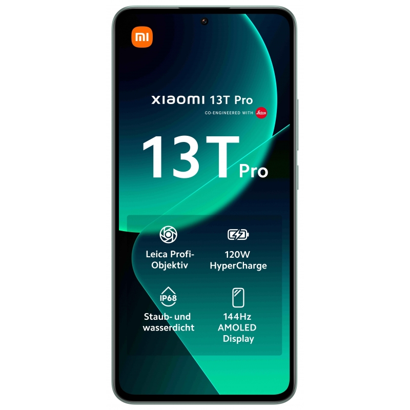 Xiaomi 13T Pro 16.9 cm (6.67") Dual SIM Android 13 5G USB Type-C 16 GB 1 TB 5000 mAh Green