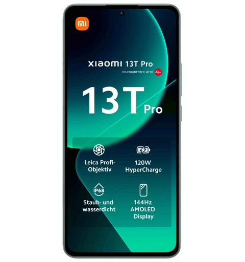 Xiaomi 13T Pro 16.9 cm (6.67") Dual SIM Android 13 5G USB Type-C 16 GB 1 TB 5000 mAh Green