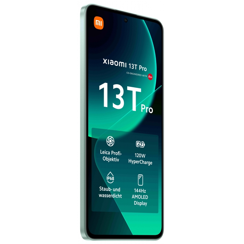 Xiaomi 13T Pro 16.9 cm (6.67") Dual SIM Android 13 5G USB Type-C 16 GB 1 TB 5000 mAh Green