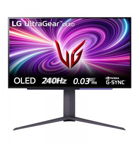 LG 27GS95QE-B computer monitor 67.3 cm (26.5") 2560 x 1440 pixels Quad HD OLED Black