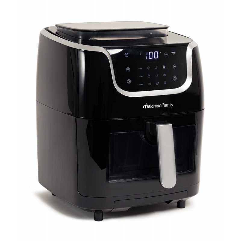 Melchioni GIOIA Singolo 6,5 L Indipendente 1700 W Friggitrice ad aria calda Nero