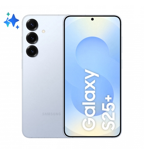 Samsung Galaxy S25+ 17 cm (6.7") Dual SIM Android 15 5G USB Type-C 12 GB 256 GB 4900 mAh Blue