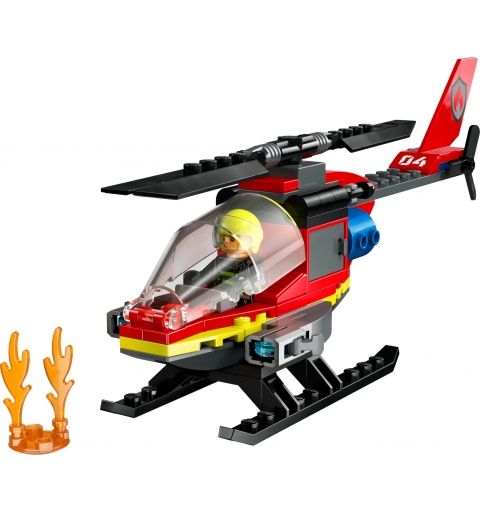 LEGO Helicóptero de Rescate de Bomberos