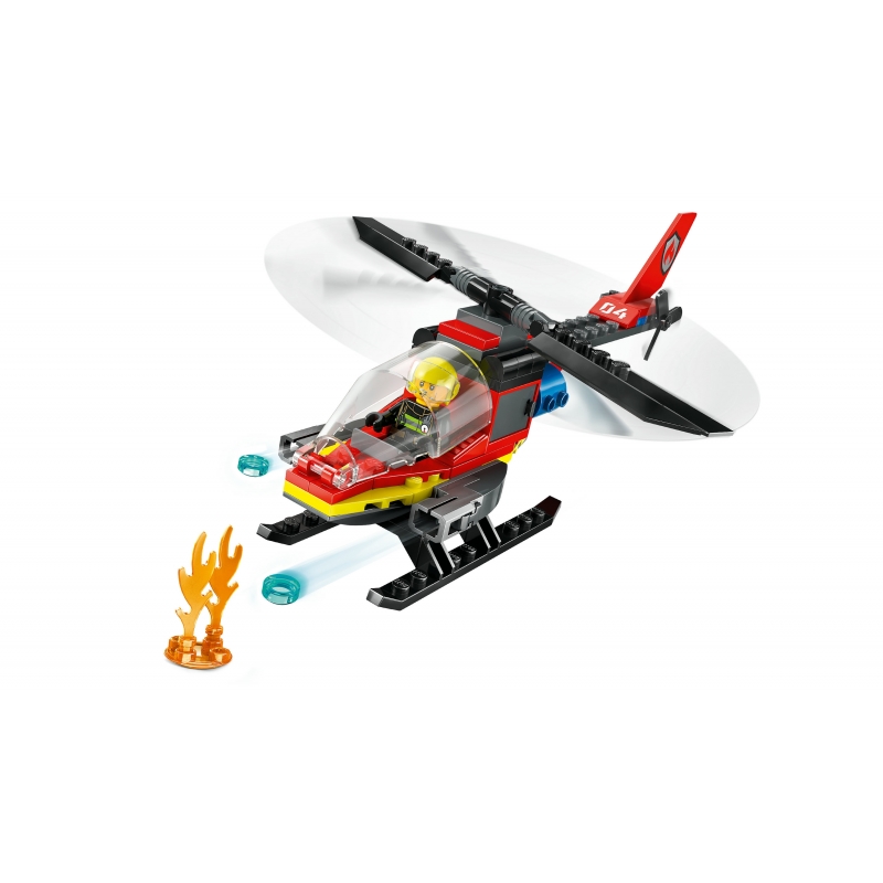 LEGO Helicóptero de Rescate de Bomberos