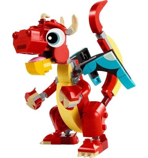 LEGO Le dragon rouge