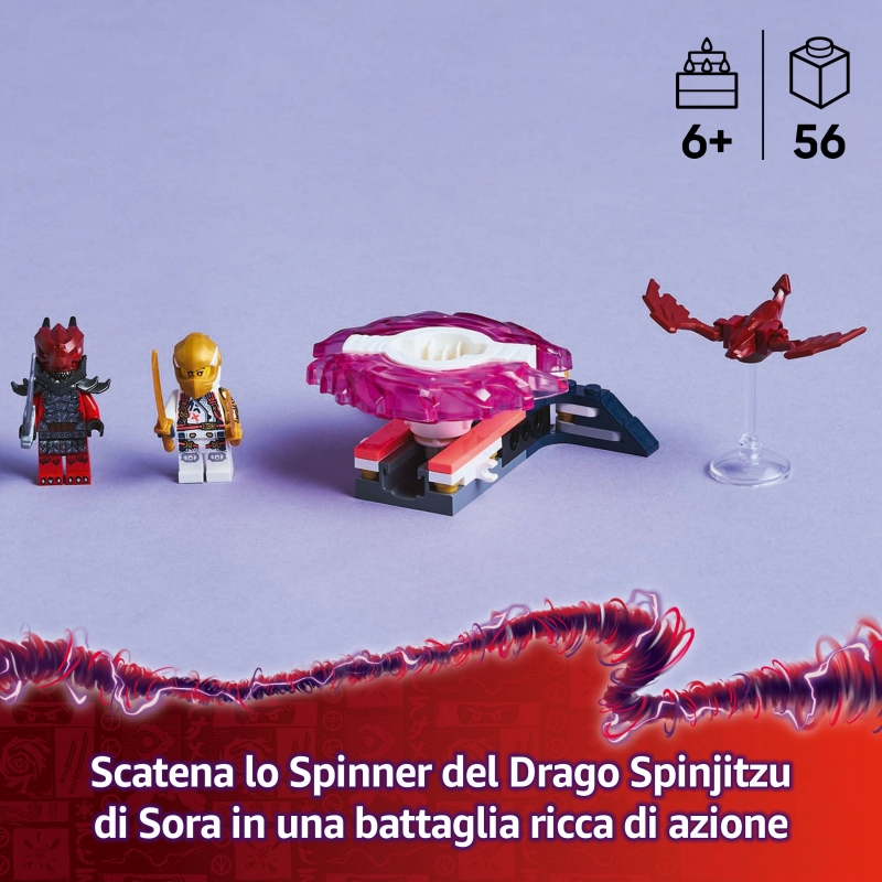 LEGO Spinner de Spinjitzu del Dragón de Sora