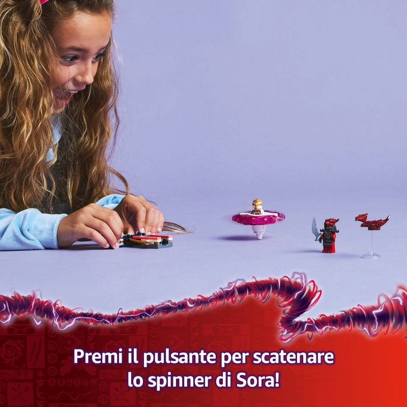 LEGO La toupie Spinjitzu du dragon de Sora