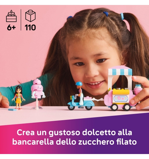 LEGO Bancarella di zucchero filato e scooter