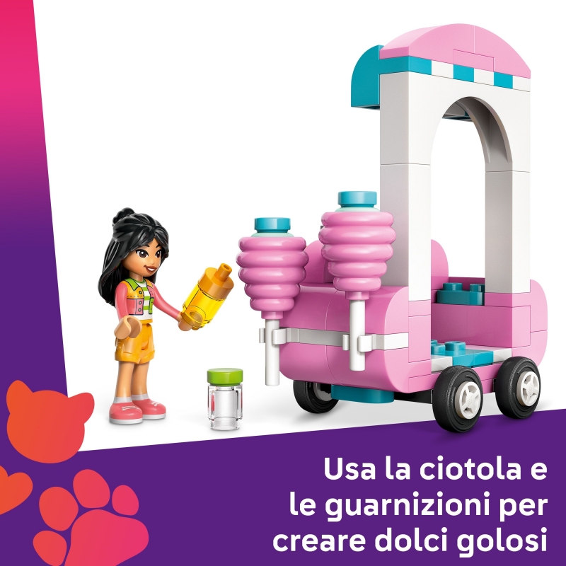 LEGO Stand de barbes à papa et scooter