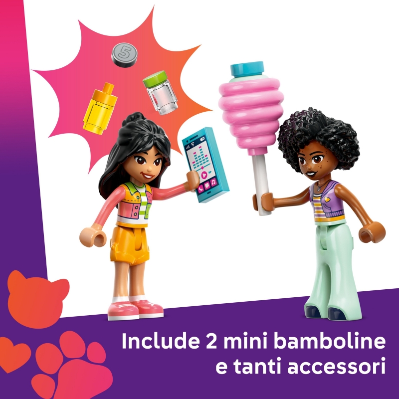 LEGO Bancarella di zucchero filato e scooter