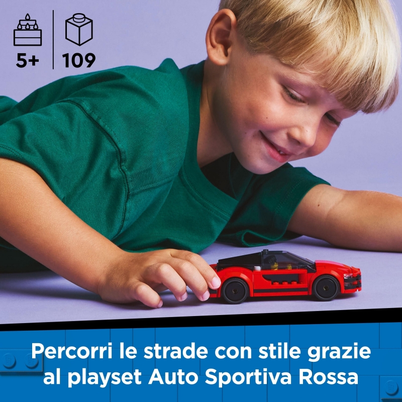 LEGO Deportivo Rojo