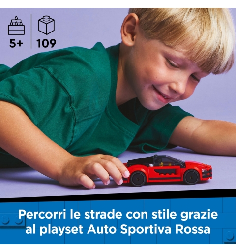 LEGO Deportivo Rojo