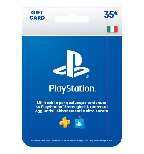 Sony PlayStation Live Card 35 Jeu vidéo Carte cadeau