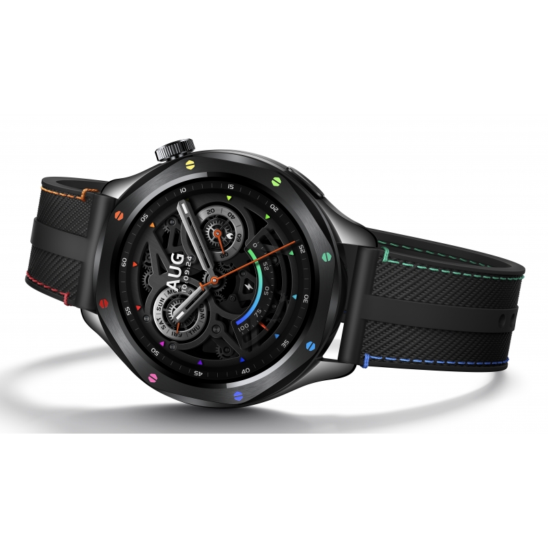 Xiaomi Watch S4 rainbow 3,63 cm (1.43") AMOLED Digital 466 x 466 Pixeles Pantalla táctil Negro, Multi