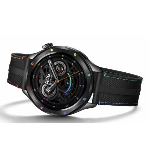 Xiaomi Watch S4 rainbow 3,63 cm (1.43") AMOLED Digital 466 x 466 Pixeles Pantalla táctil Negro, Multi