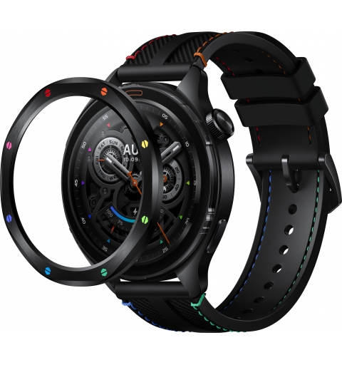 Xiaomi Watch S4 rainbow 3,63 cm (1.43") AMOLED Digital 466 x 466 Pixeles Pantalla táctil Negro, Multi