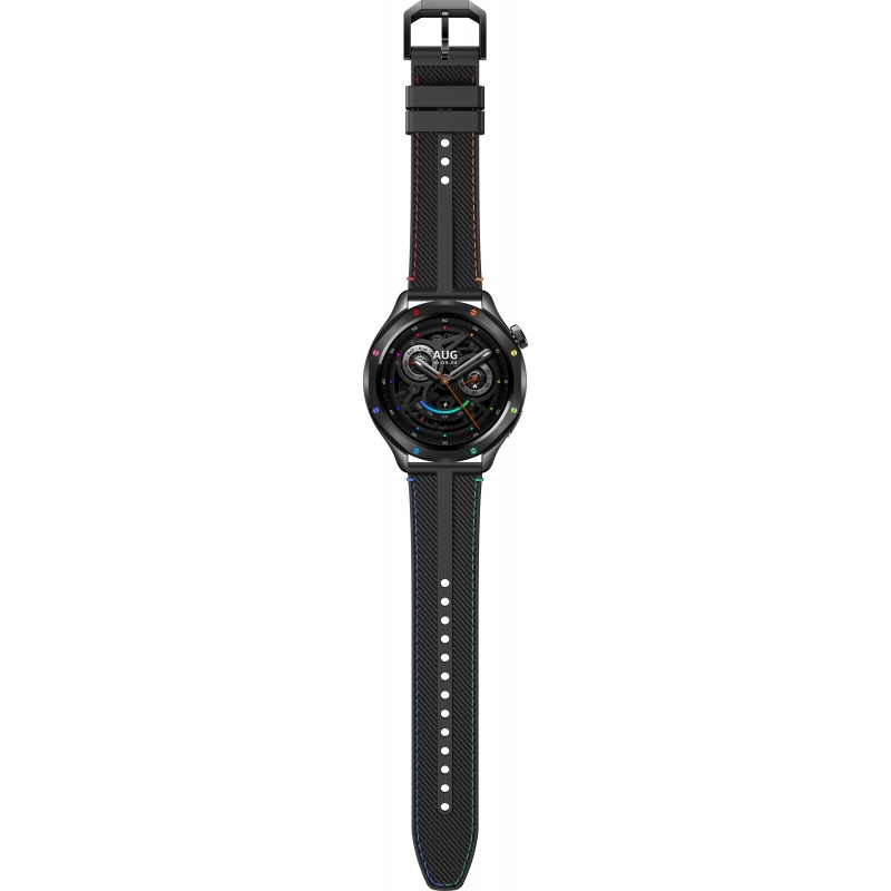Xiaomi Watch S4 rainbow 3,63 cm (1.43") AMOLED Digital 466 x 466 Pixeles Pantalla táctil Negro, Multi