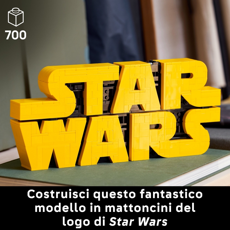 LEGO Star Wars ™ Logo aus Steinen