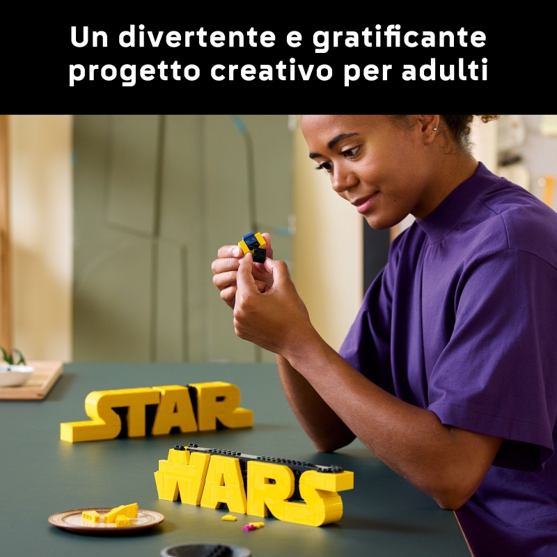 LEGO Star Wars ™ Logo aus Steinen