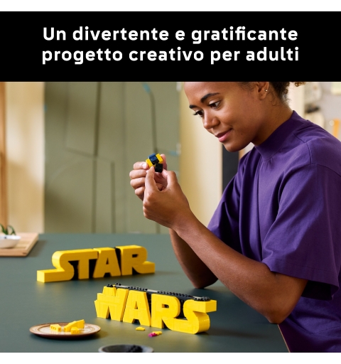LEGO Star Wars ™ Logo aus Steinen