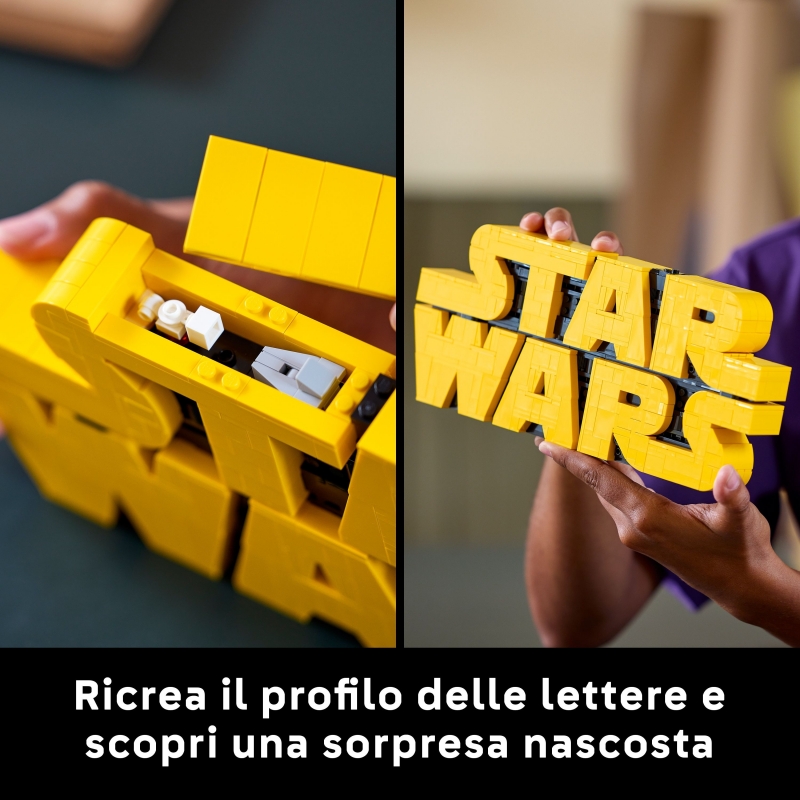 LEGO Star Wars ™ Logo aus Steinen