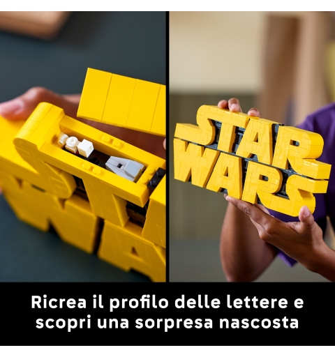 LEGO Star Wars ™ Logo aus Steinen