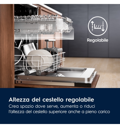 Electrolux Serie 300 KEAD7300L Spülmaschine Voll integriert 13 Maßgedecke D