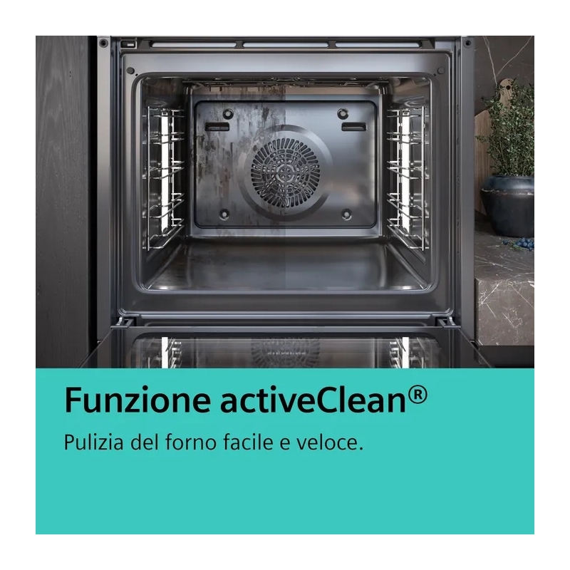 Siemens iQ300 HR272GES3 forno 71 L 3600 W Acciaio inox
